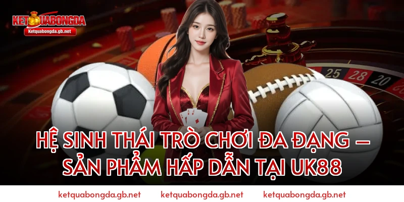 HỆ SINH THÁI TRÒ CHƠI ĐA ĐẠNG – SẢN PHẨM HẤP DẪN TẠI UK88