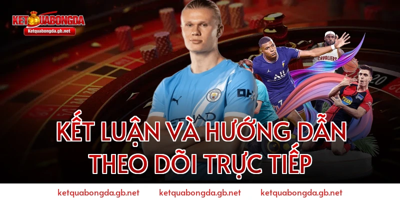 Kết luận và hướng dẫn theo dõi trực tiếp